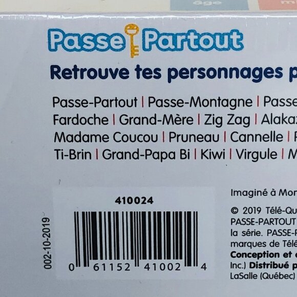 Brand New 🏭Passe-Partout Le Grand Jeu de Mémoire French Memory Game - Picture 13 of 13